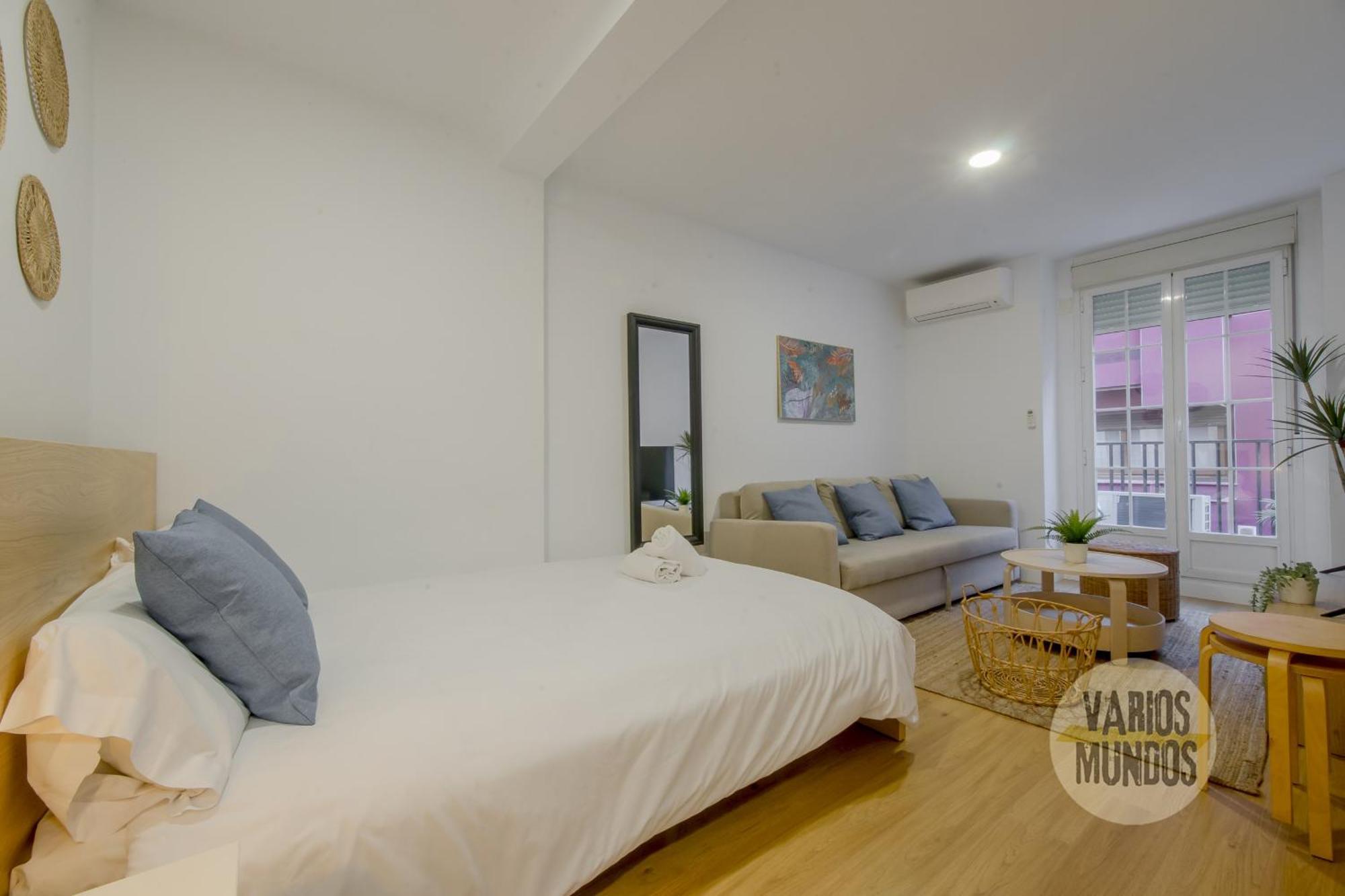 Calle Regueros Loft Para 3Pax En Pleno Chueca Madrid Eksteriør billede
