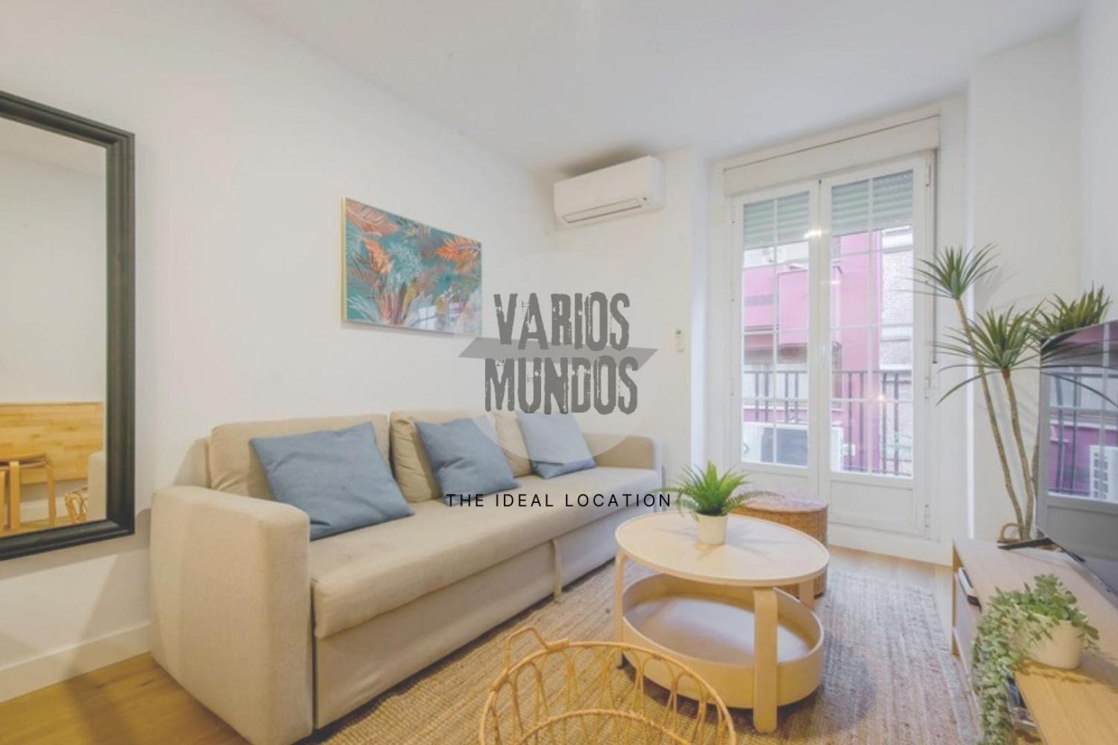 Calle Regueros Loft Para 3Pax En Pleno Chueca Madrid Eksteriør billede